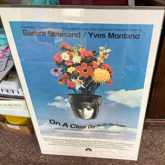 Streisand "On a Clear Day" Poster