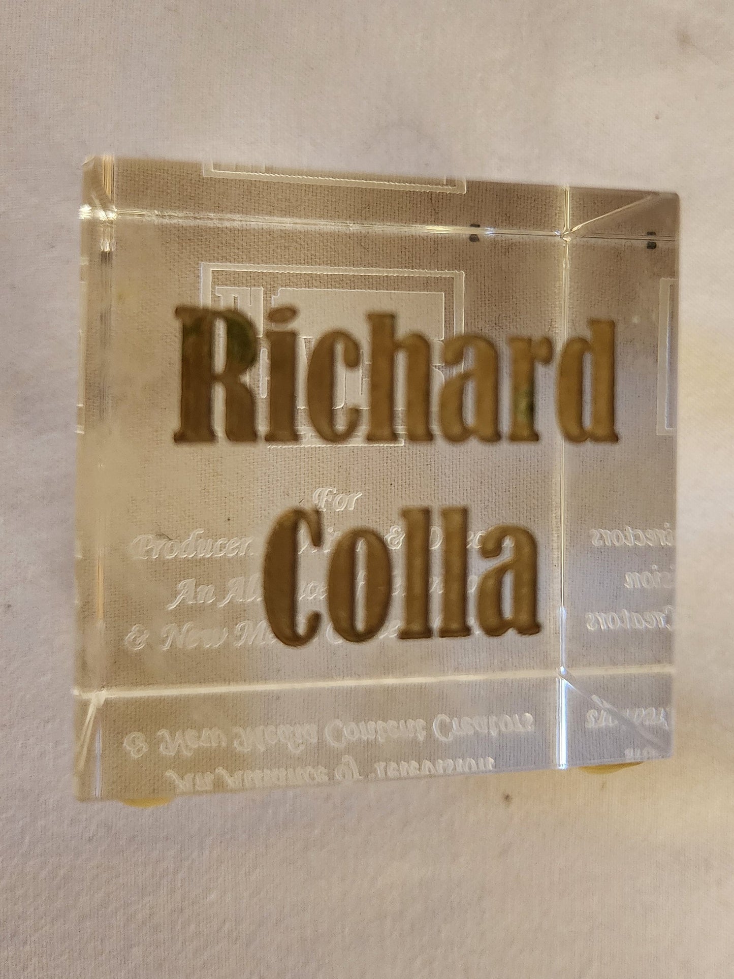 Producers/Directors Award - Presented to Richard Colla.