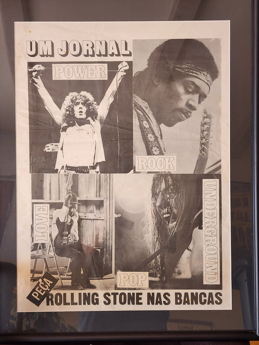 One of a Kind 1972 Rollingstone Poster