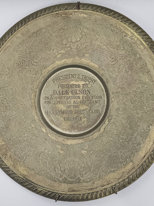 Hollywood Press Club - Commemorative Tray