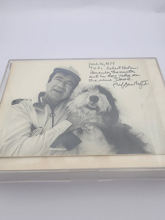 Walter Matthau Photo and Note - # 1