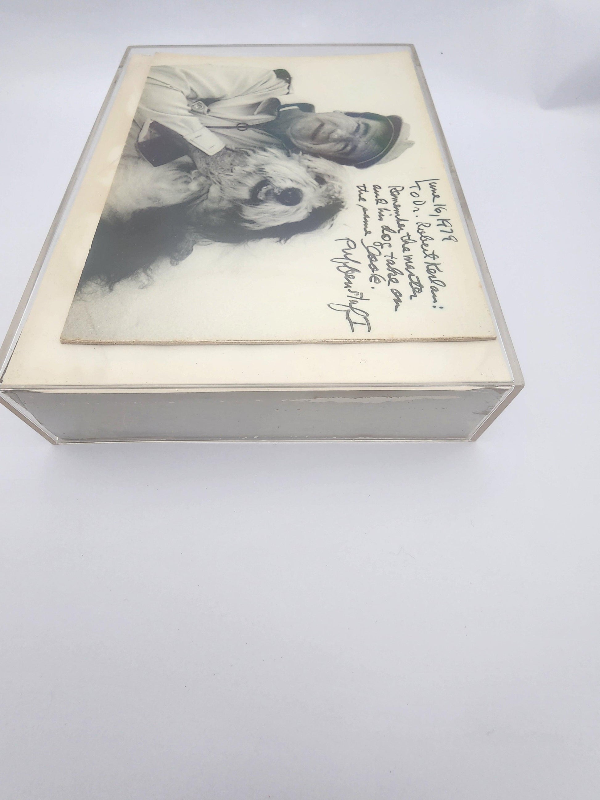 Walter Matthau Photo and Note - # 1.