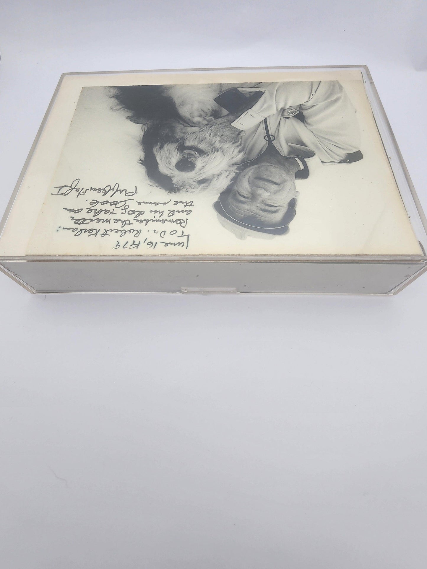 Walter Matthau Photo and Note - # 1.