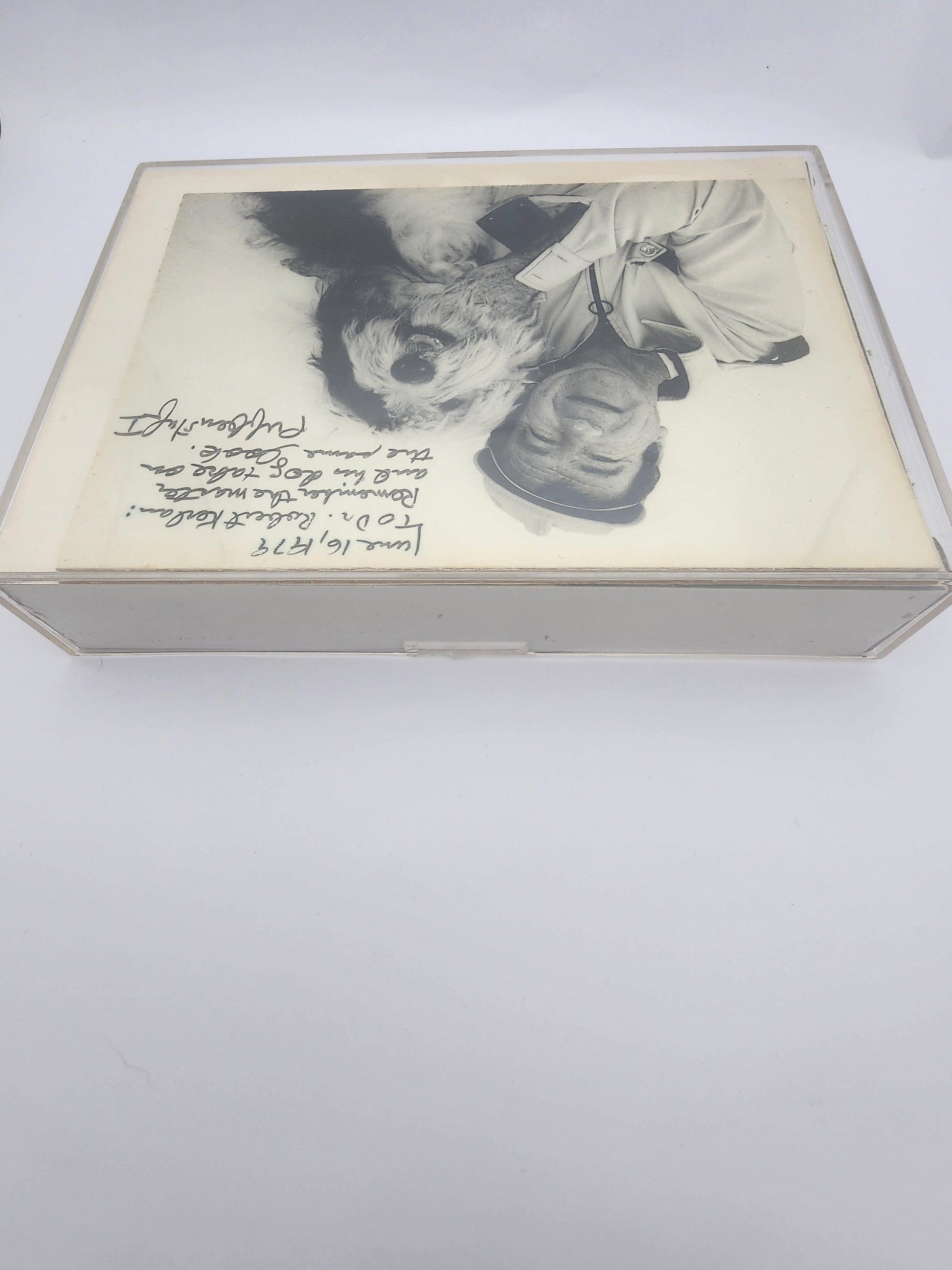 Walter Matthau Photo and Note - # 1.