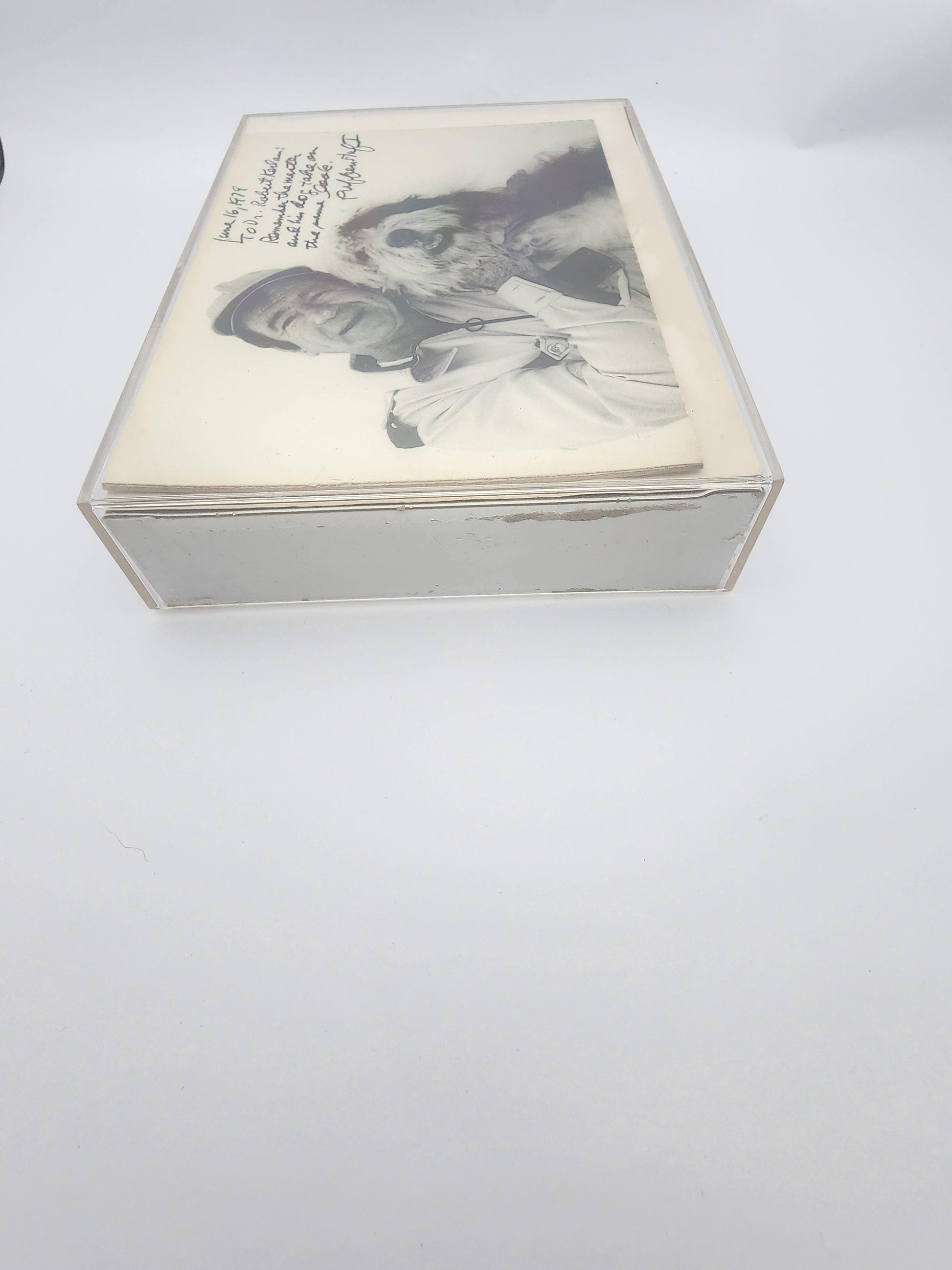 Walter Matthau Photo and Note - # 1.