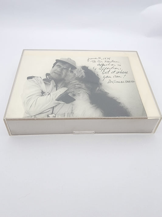 Walter Matthau Photo and Note - # 2