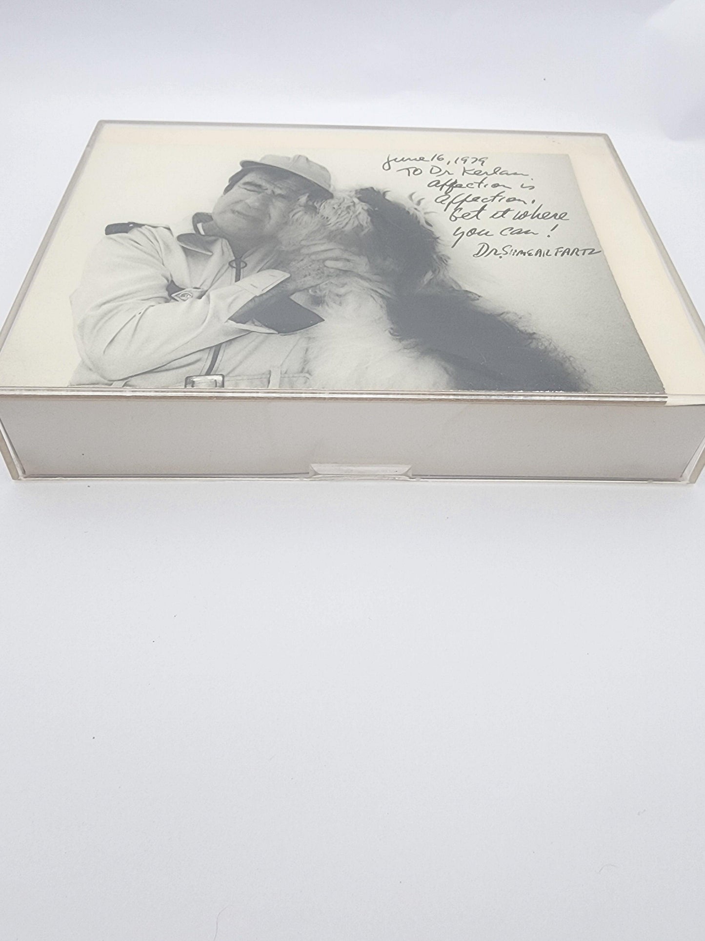 Walter Matthau Photo and Note - # 2.