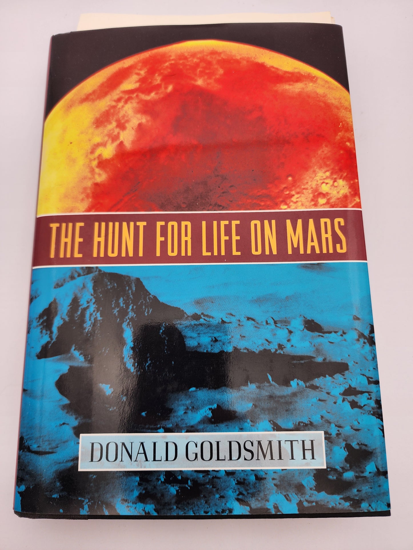 Book "The Hunt for Life on Mars" with Personal Letter