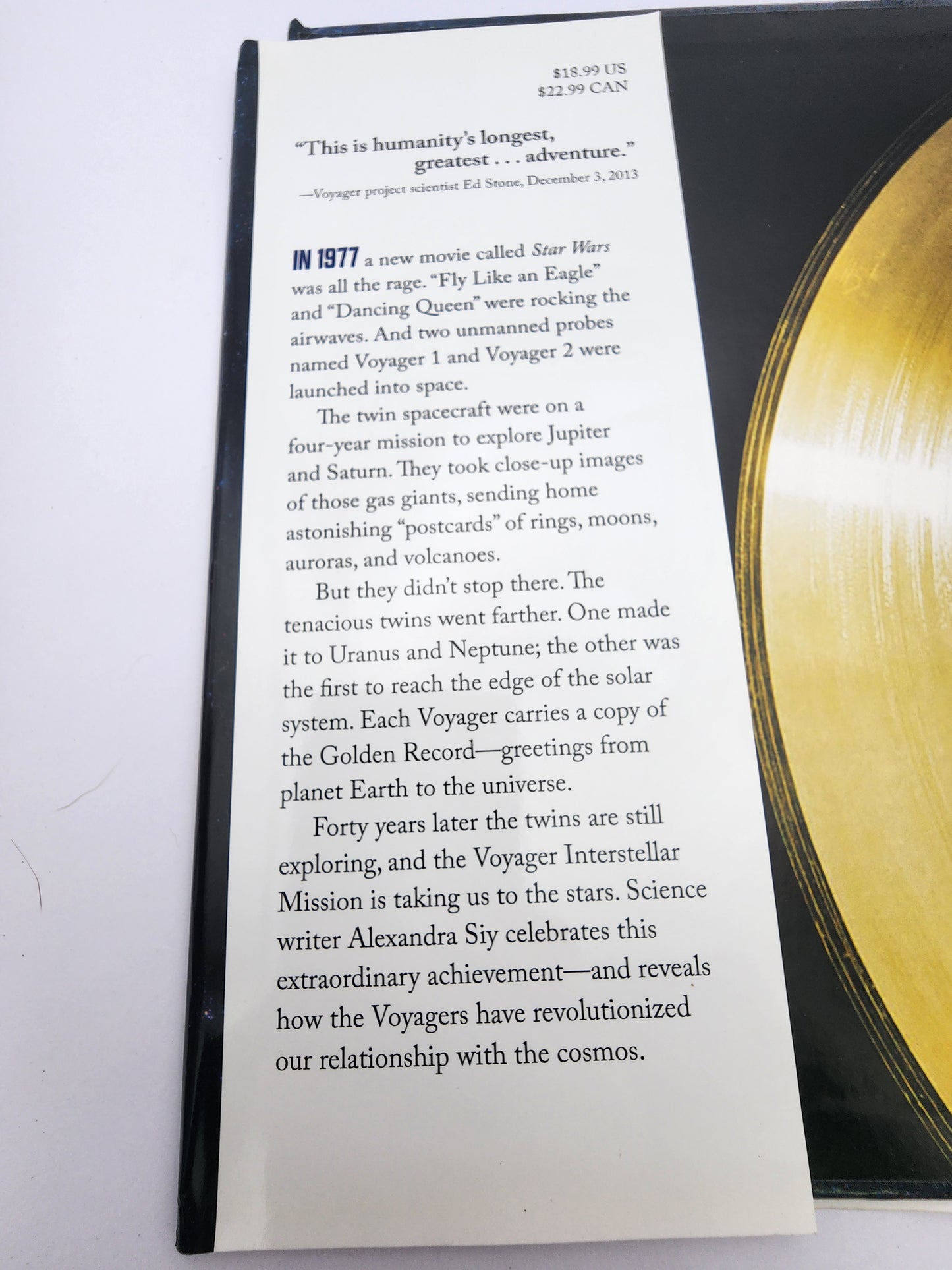 Book "Voyager's Greatest Hits: The Epic Trek to Interstellar Space"