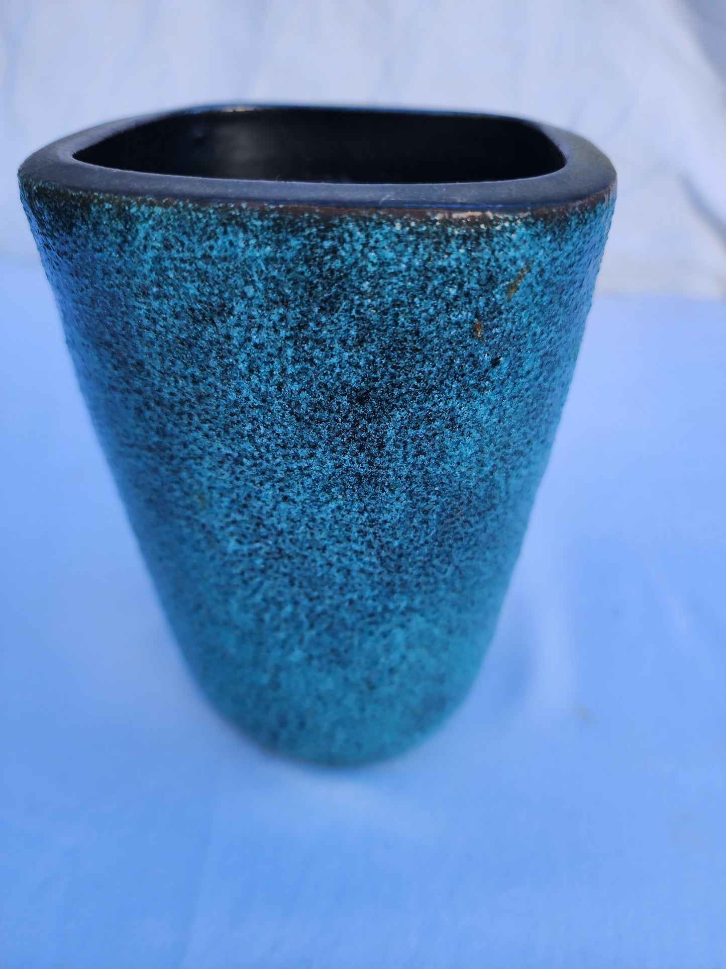 Classic MCM Blue "Lava" Vase by Pieter Groeneveldt #2