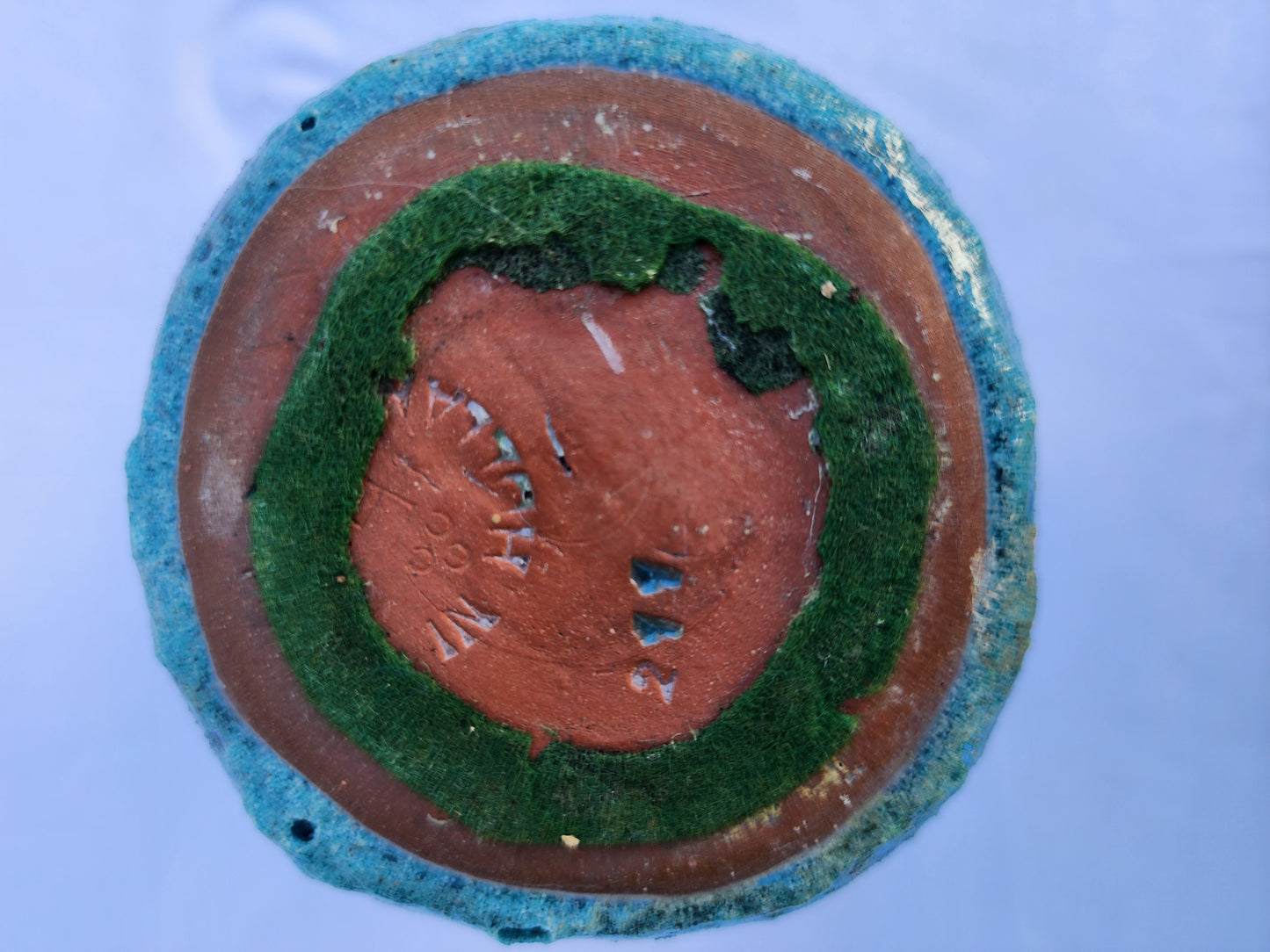 Classic MCM Blue "Lava" Vase by Pieter Groeneveldt #1