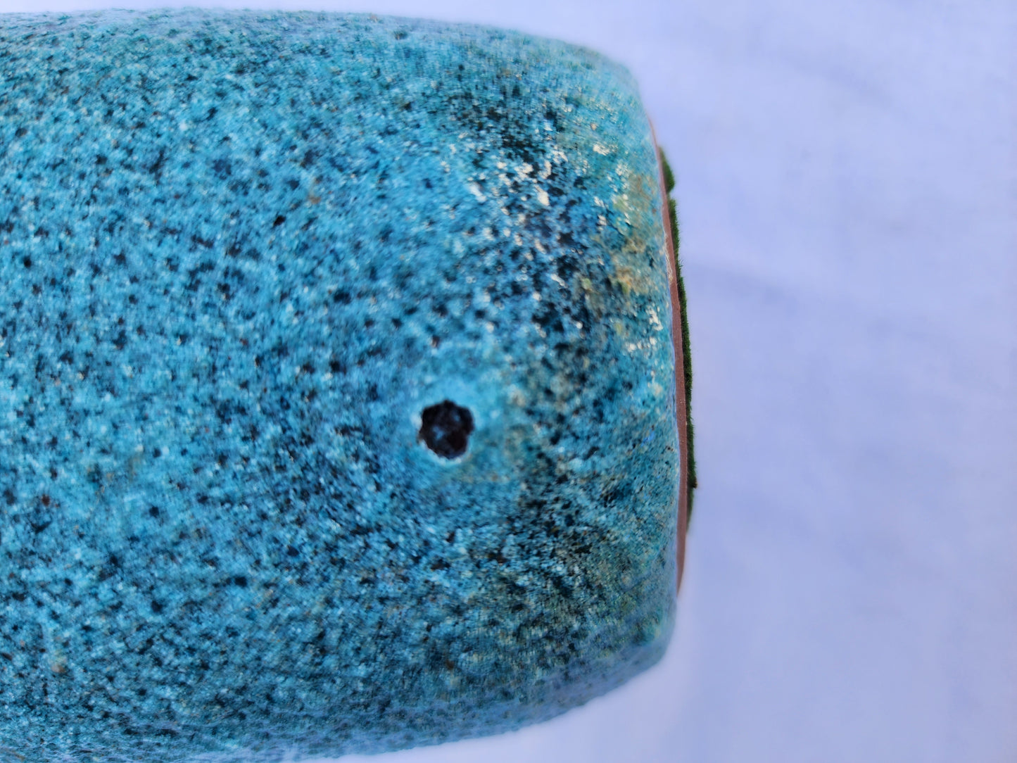 Classic MCM Blue "Lava" Vase by Pieter Groeneveldt #1