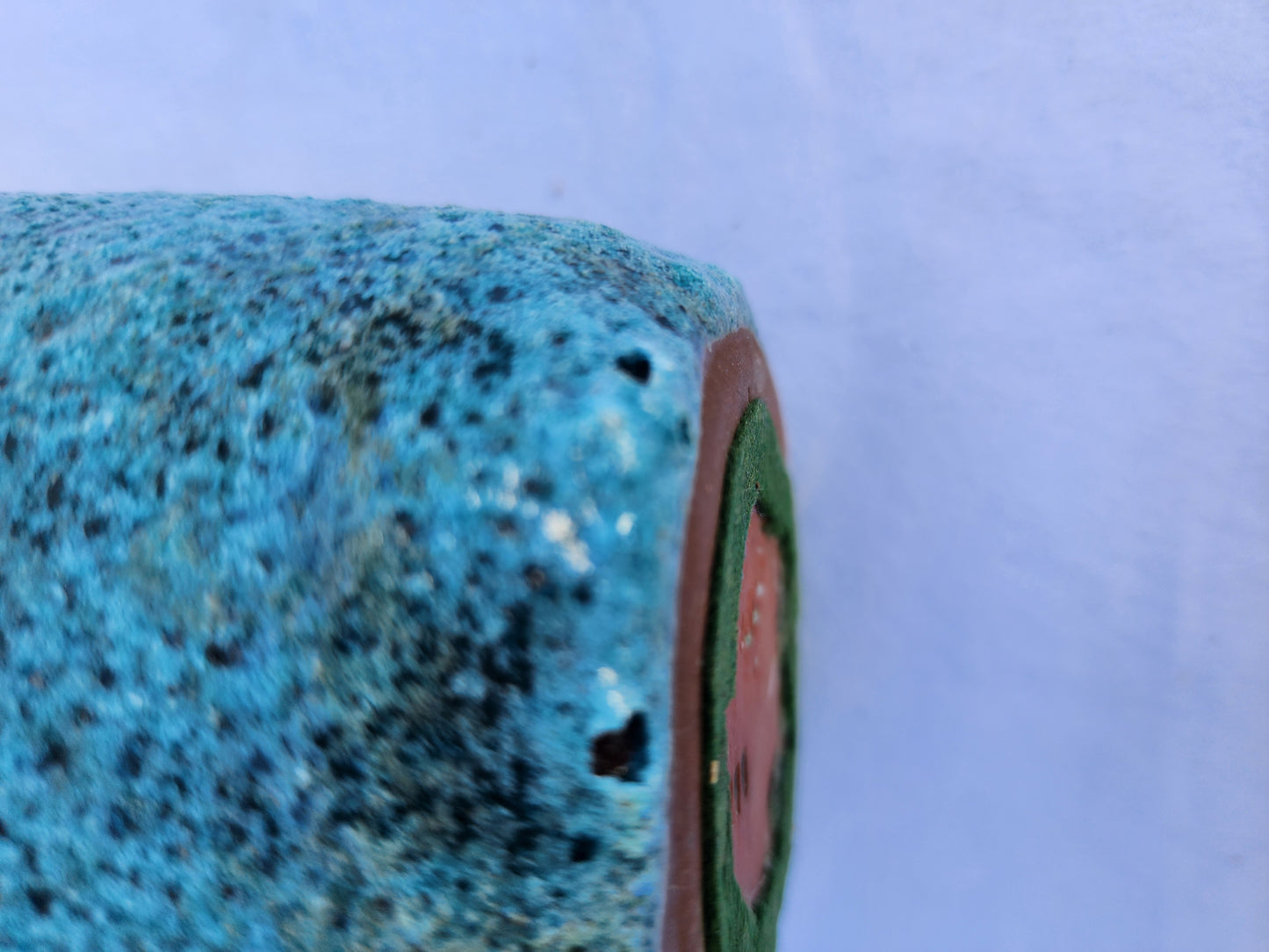 Classic MCM Blue "Lava" Vase by Pieter Groeneveldt #1