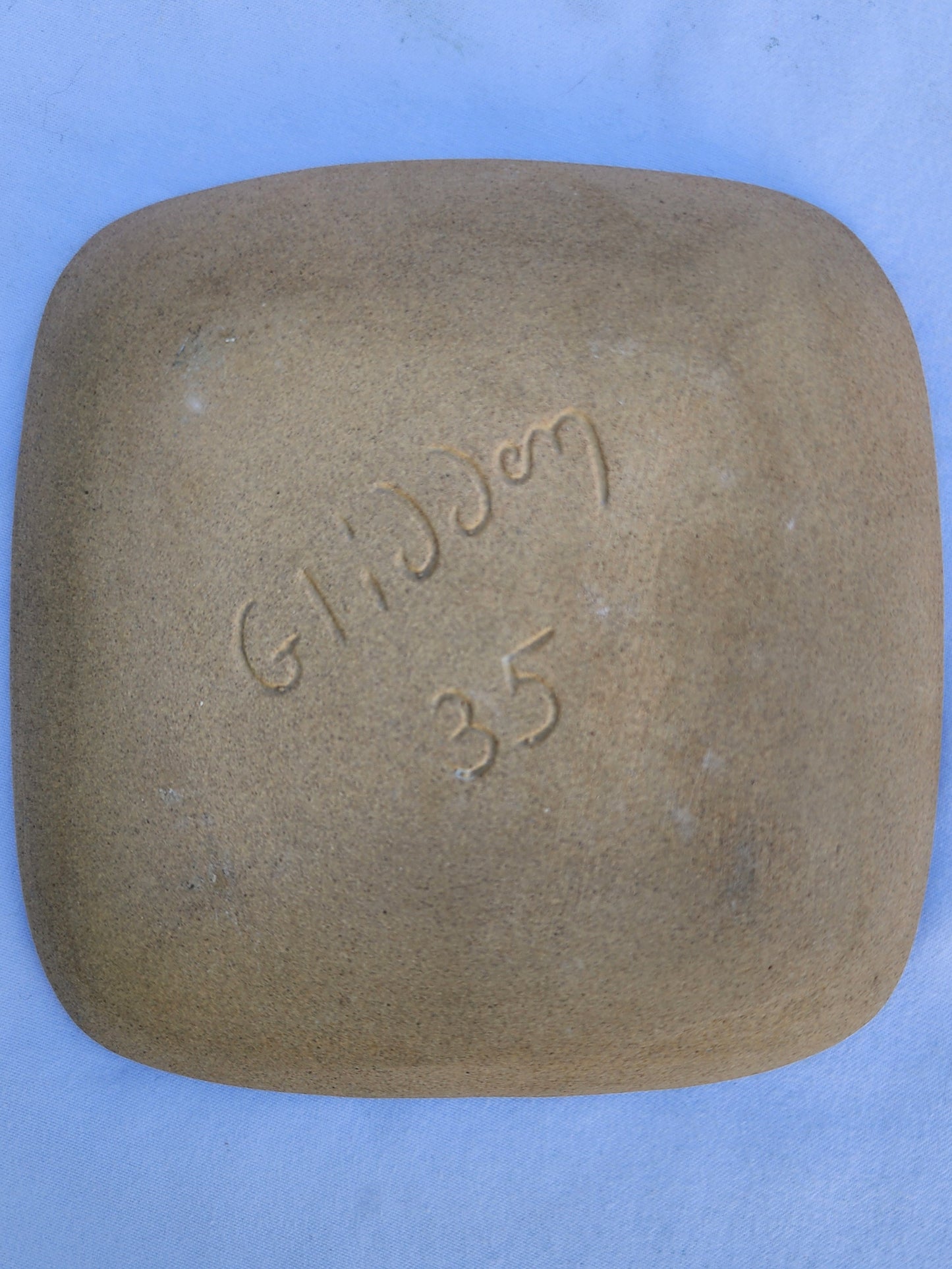 1950s Glidden Pottery Deer/Reindeer Plate