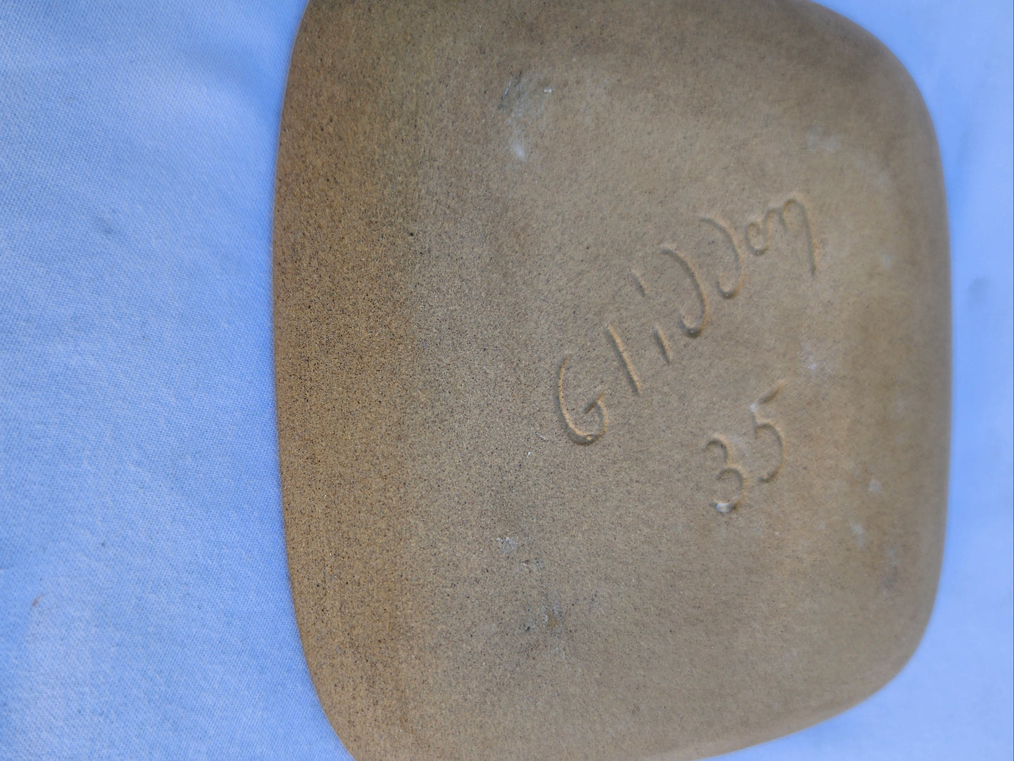 1950s Glidden Pottery Deer/Reindeer Plate