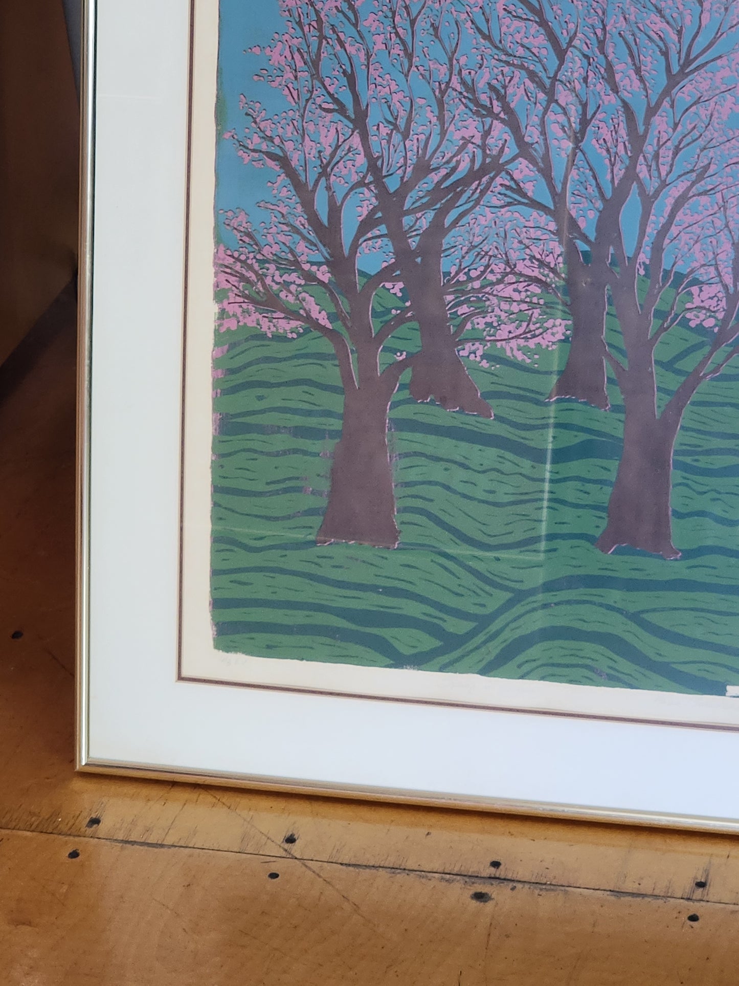 Large Colorful Springtime Scene by Karen Cholodenko