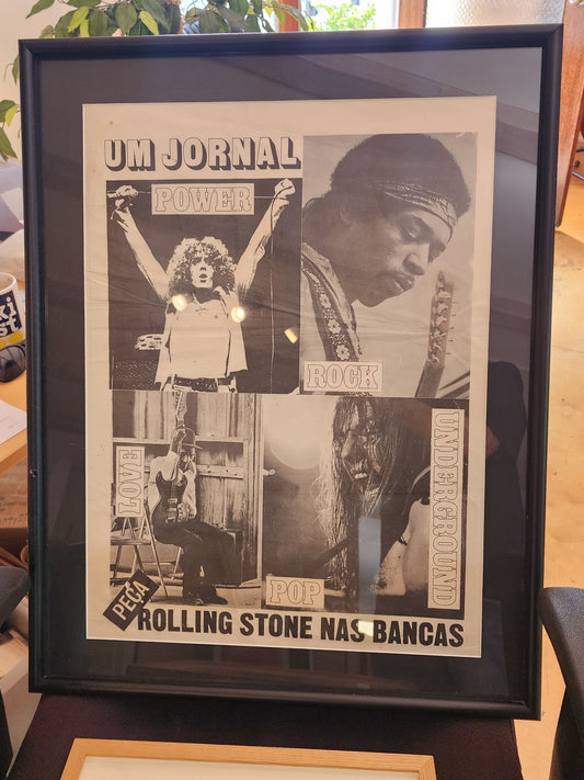 One of a Kind 1972 Rollingstone Poster