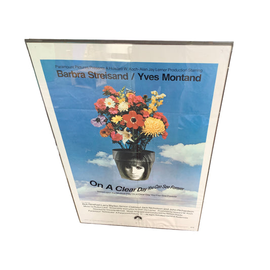 Streisand "On a Clear Day" Poster