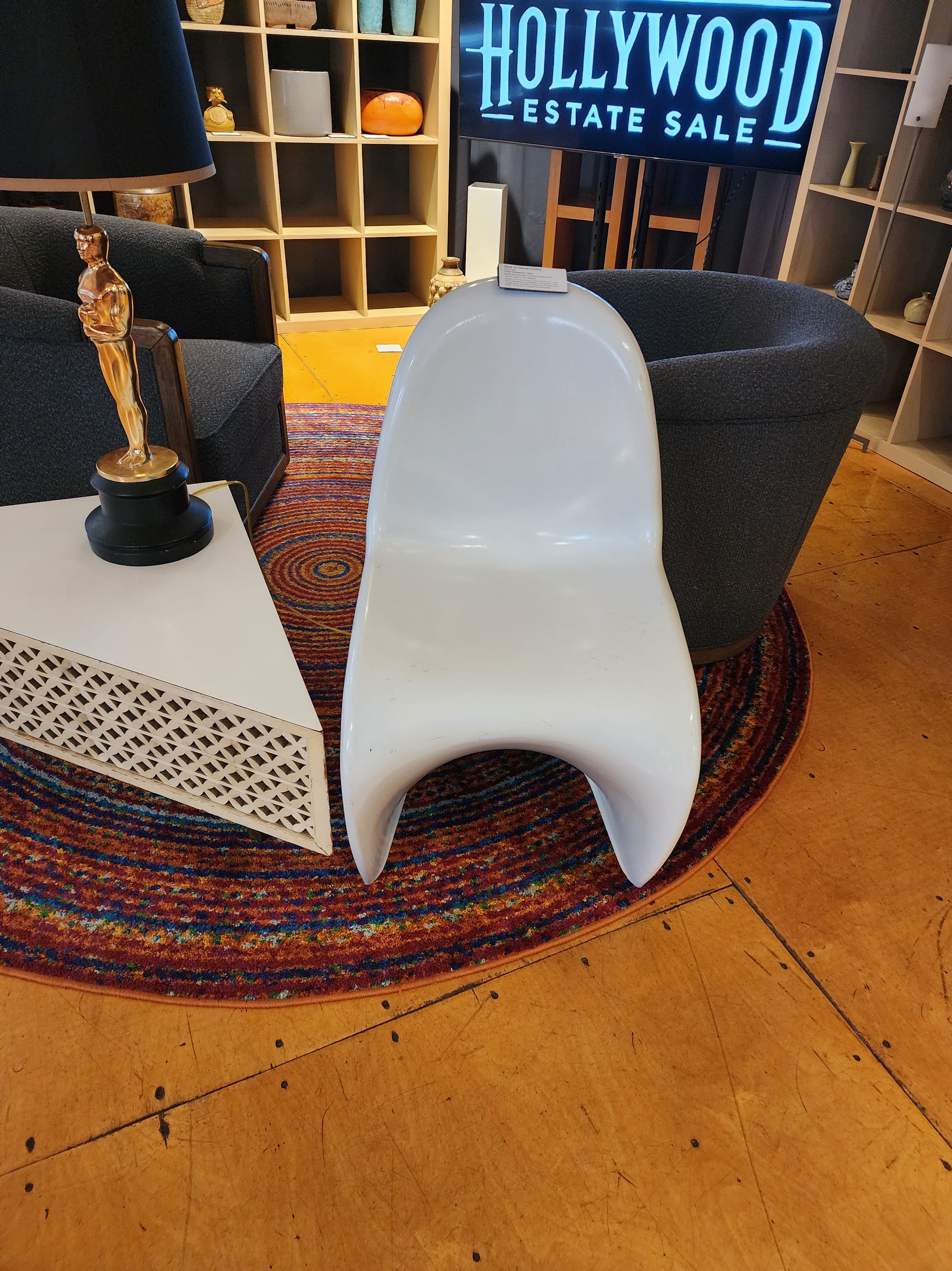 Style of Verner Panton Chair.